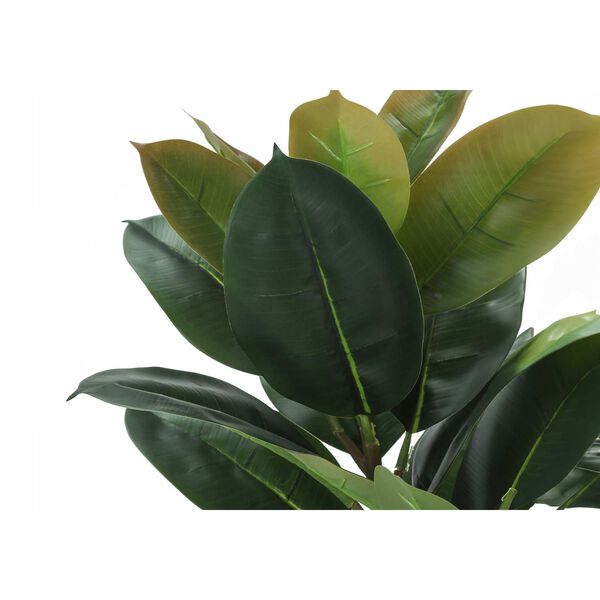 Black Green 40-Inch Indoor Faux Fake Floor Potted Real Touch Artificial Plant, image 4